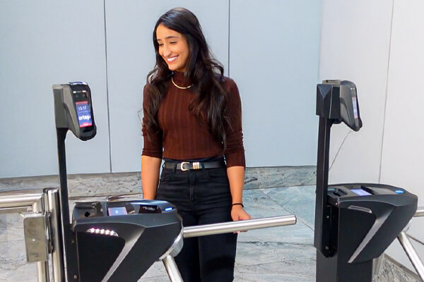 Catracas para controle de acesso