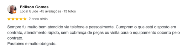 Depoimento de Edilson Gomes