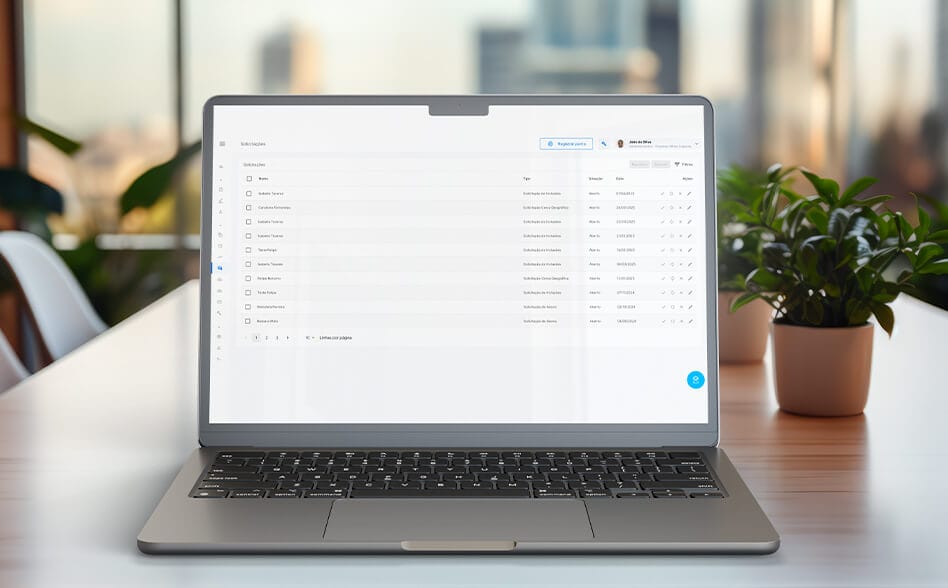 Responda solicitações de ajustes de ponto com um clique