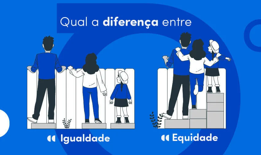 Diferença entre igualdade e equidade