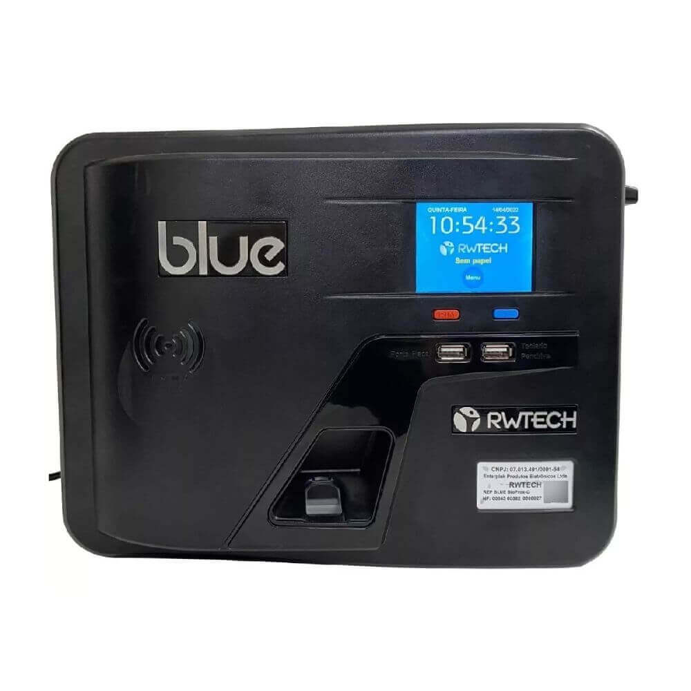 Relógio de Ponto RwTech Blue