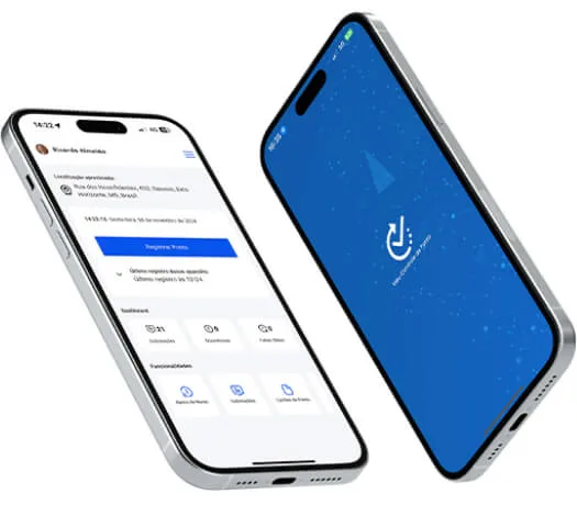 Aplicativo de controle de ponto Fortime