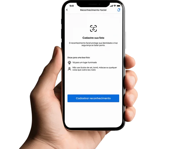 Registro de ponto com Reconhecimento Facial