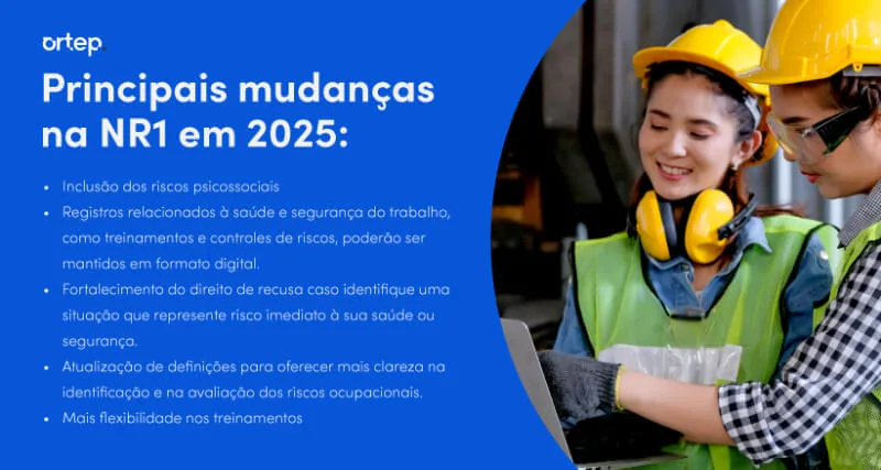 NR-1 principais mudanças