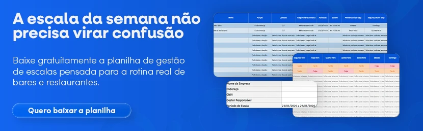 Banner - Controle de ponto para bares e restaurantes - Download Gratuito